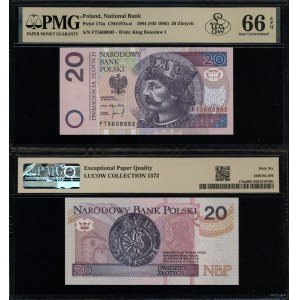 Poland, 20 gold, 25.03.1994, FT