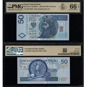 Polska, 50 złotych, 25.03.1994, FR