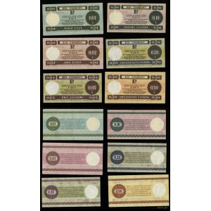 Poland, set of 6 vouchers, 1.10.1979