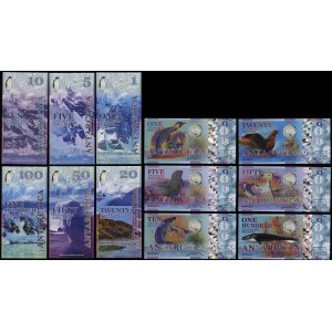 Antarktyda, zestaw 6 banknotów