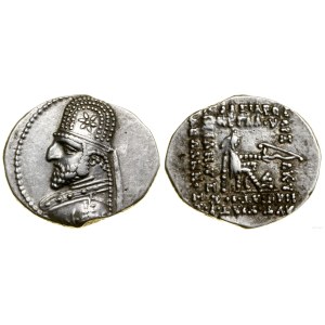 Partia, drachma, (87-80 pne), Ecbatana