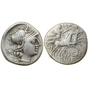 Roman Republic, denarius, (133 BC), Rome
