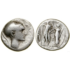 Republika Rzymska, denar, (112-111 pne), Rzym