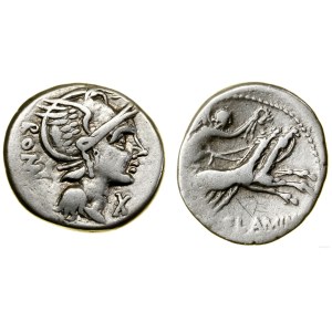 Roman Republic, denarius, (109-108 BC), Rome
