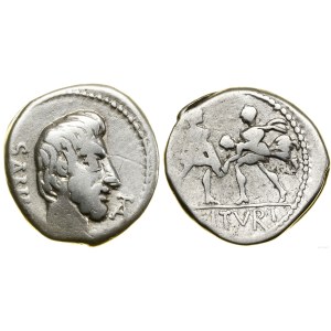 Roman Republic, denarius, (89 BC), Rome
