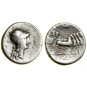 Roman Republic, denarius, (82 BC), mobile mint