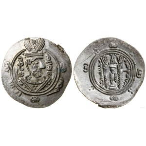 Tabarystan (Tapuria) - gubernatorzy abbasyccy, hemidrachma, 136 PYE (AD 787/788), Tabarystan
