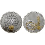 Poland, set: 20 gold 2014 + 50 türk lirasi 2014, Warsaw and Istanbul.