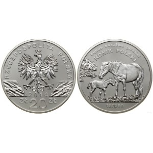 Poland, 20 zloty, 2014, Warsaw