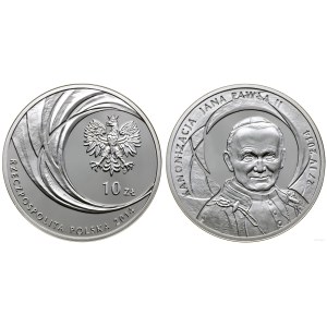 Poland, 10 zloty, 2014, Warsaw