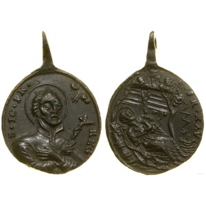 Andacht, Jesuitenmedaillon, (ca. 18. Jahrhundert).
