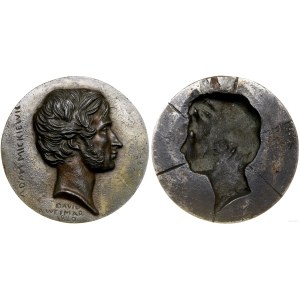 Poland, Adam Mickiewicz - copy of plaque from, 1829