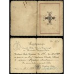 Poland, 11th Regiment of Legion Lancers - badge card, 1939