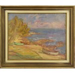 Zygmunt LANDAU (1898-1962), Łodzie na plaży