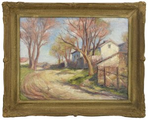 Władysław LAM (1893-1984), Wiejska droga (Krzemieniec)