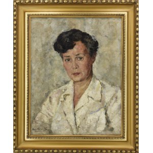 Erwin CZERWENKA (1887-1970), Portrait of a female doctor, 1960s.