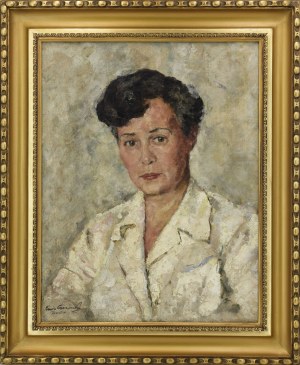 Erwin CZERWENKA (1887-1970), Portret lekarki, lata 60.