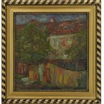 Adam GERŻABEK (1898-1965), Motyw z małego miasta