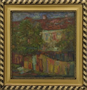 Adam GERŻABEK (1898-1965), Motyw z małego miasta