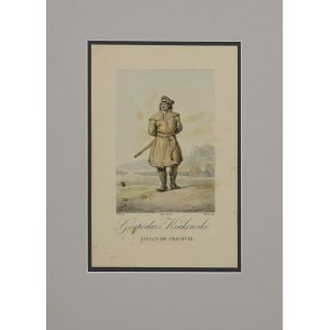 John Peter NORBLIN (1745-1830) - drew, Philibert-Louis DEBUCOURT (1755-1832) - engraved, Host of Cracow, 1817