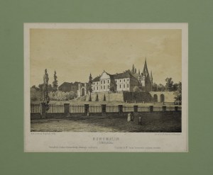 Napoleon ORDA (1807-1883), Pałac w obrębie zamku w Nowomalinie (Gubernia Wołyńska)