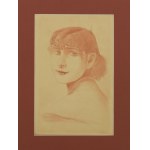 Wilhelm OSSECKI (1892-1958), Portret kobiety w perłach
