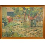 A. YOUNG, 20th century, Landscape, 1973