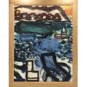 Mariusz WOSZCZYŃSKI (b. 1965), Lounger by the Sea, 1996-97