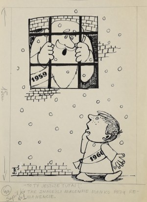 Jerzy FLISAK (1930-2008), Manko przy remanencie, 1959