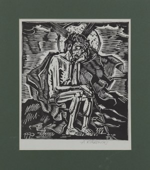 Andrzej KURKOWSKI (1927-1994), Chrystus Frasobliwy, 1990