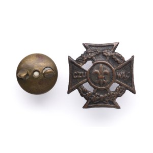 Scout cross made amateurishly by an unknown person (before 1945)