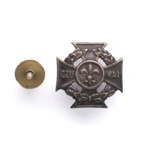 Scout cross made by engraver P. Katz on behalf of ZHP in the East or ZHP in the Middle East