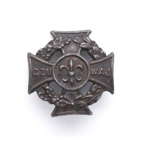 Krzyż harcerski wykonany dla środowiska polonijnego w Wielkiej Brytanii