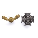 Scouting cross of series 0 made in the Scouting press shop in Gocławek, Warsaw, in 1946.