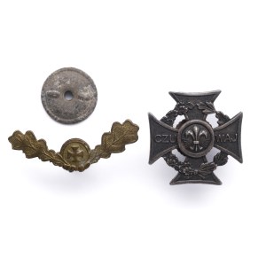 Scouting cross of series 0 made in the Scouting press shop in Gocławek, Warsaw, in 1946.