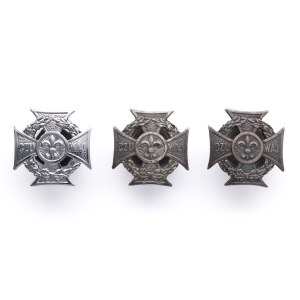 Set of 3 Scout crosses, National Mint