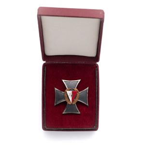 Badge of honor For Meritorious Service to the Polish Scouting Association according to the 1965 model - silver