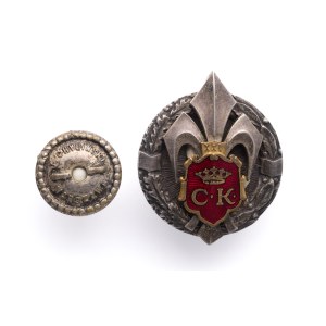 Badge of the 25th Anniversary of Scouting in Kielce.