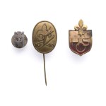 Set of 3 sports badges