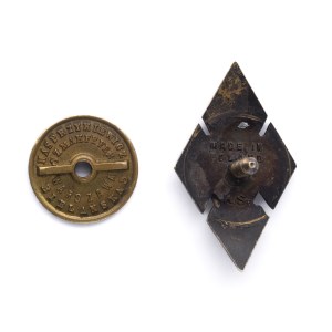 Badge of the Second Expedition of Polish Instructors to the USA 1937