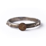 Rosary with lily made by Fr. Peszkowski for scouts outside Poland