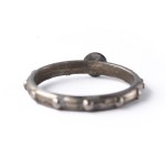 Rosary with lily made by Fr. Peszkowski for scouts outside Poland