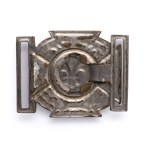 Buckle in the shape of a scout cross KDH Poznan II RP.
