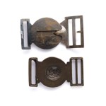 Set of 2 scout buckles