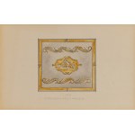 Henryk Grunwald, Grate with a design for a drawing of the plaque "Krak