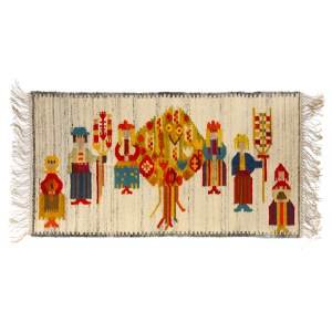 Spółdzielnia Pracy Rękodzieła Ludowego i Artystycznego Cepelia, Kilim Wieniec dożynkowy