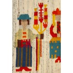 Spółdzielnia Pracy Rękodzieła Ludowego i Artystycznego Cepelia, Kilim Wieniec dożynkowy
