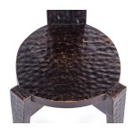 Table and four chairs