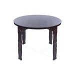 Table and four chairs