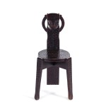 Table and four chairs